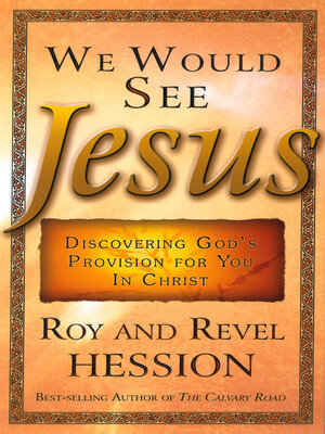 cover image of We Would See Jesus